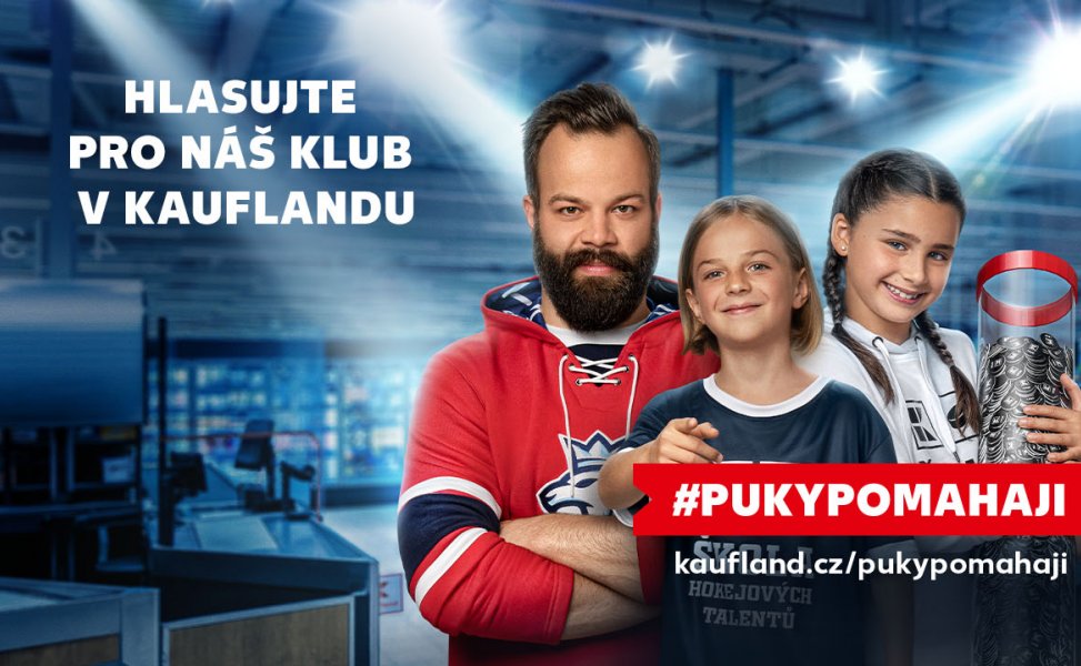 Hlasujte pro HHK Velké Meziříčí v soutěži Puky pomáhají v Kauflandu